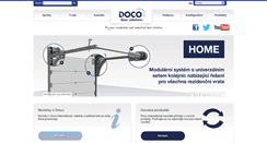 Desktop Screenshot of doco.cz